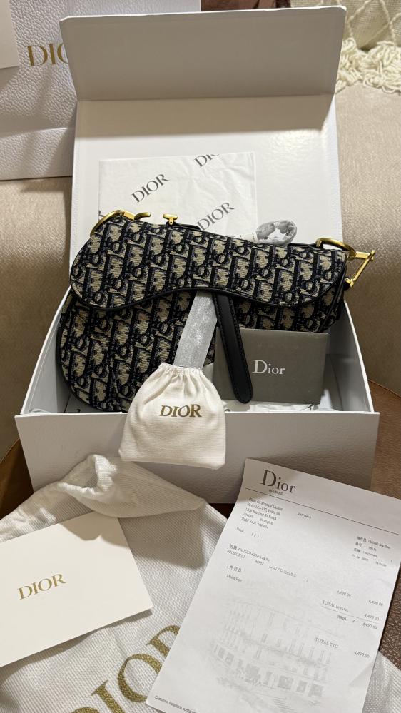 Dior saddle bag