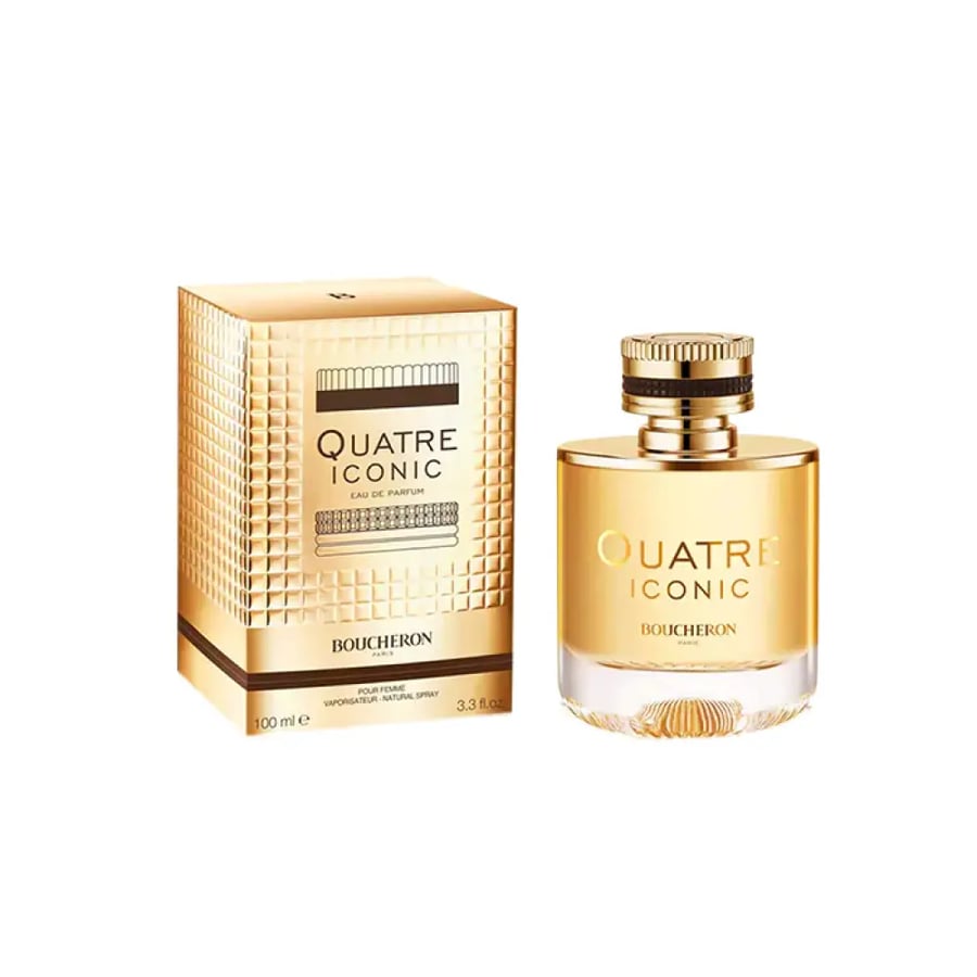 عطر كواتر أيكونيك بور فيم من بوشرون أو دو برفيوم للنساء 100 مل