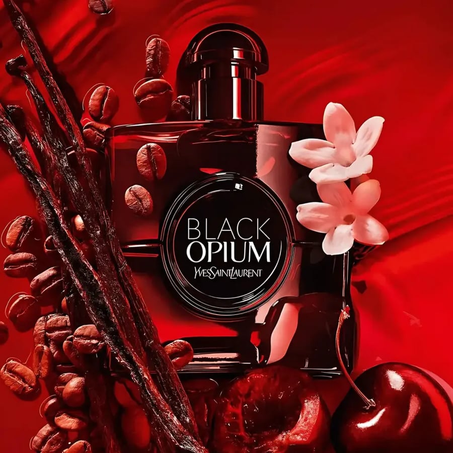 عطر بلاك اوبيوم اوفر ريد من ايف سان لوران أو دو برفيوم للنساء 50 مل