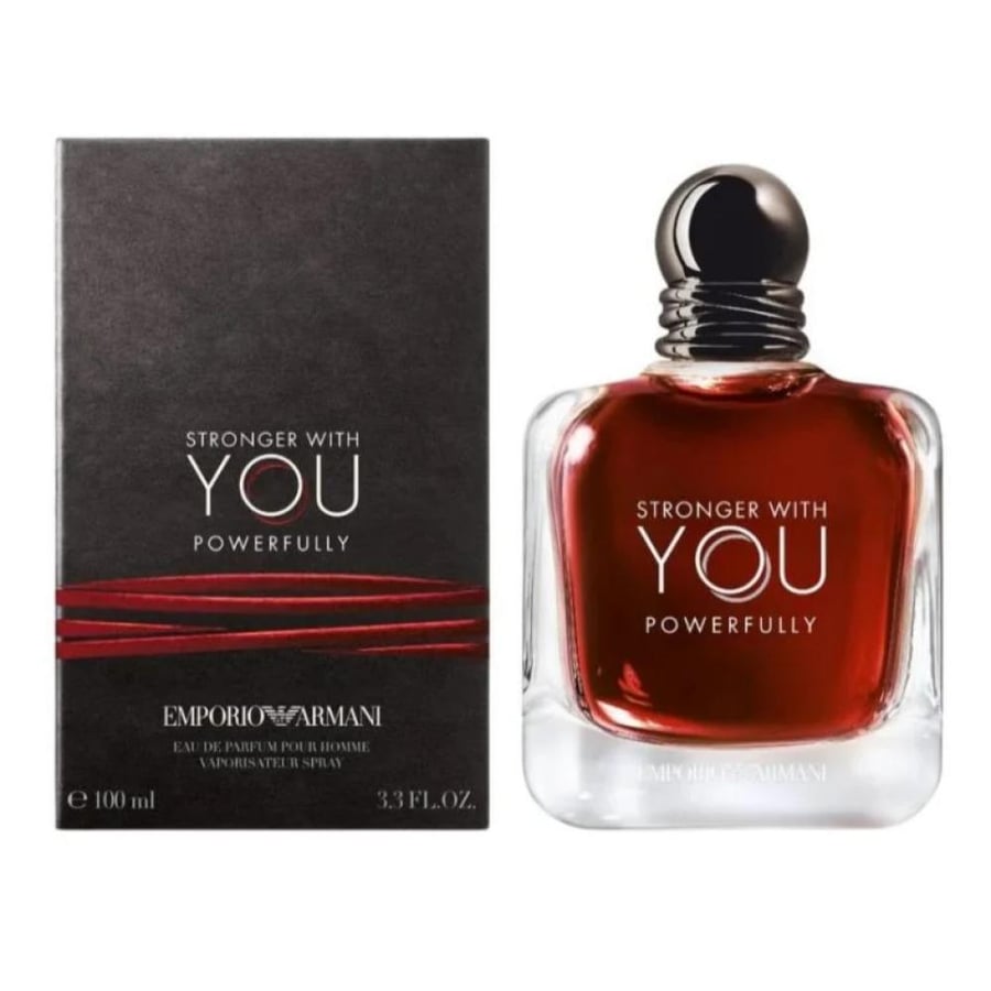 عطر ارماني سترونجر ويذ يو باورفولي الرجالي او دو بارفيوم 100مل