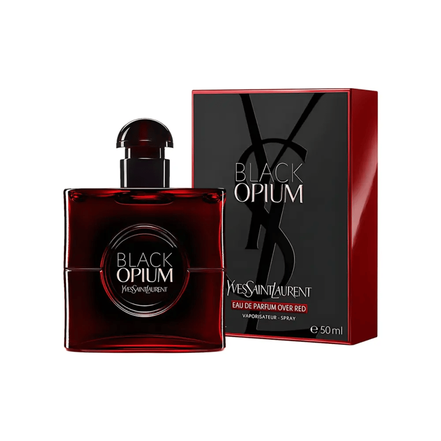 عطر بلاك اوبيوم اوفر ريد من ايف سان لوران أو دو برفيوم للنساء 50 مل