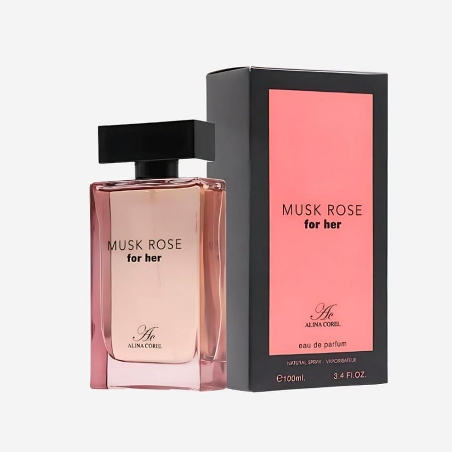 عطر مسك روز فور هير الينا كوريل او دي بارفيوم - 100 مل