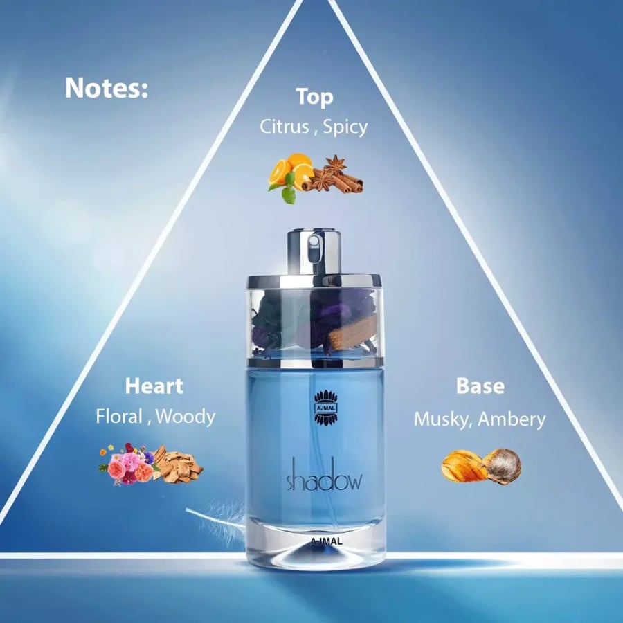 عطر شادو بلو من أجمل أو دو برفيوم للرجال 75 مل