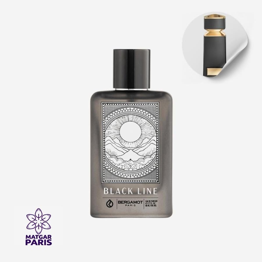 عطر بلاك لاين بيرغموت للرجال او دي بارفيوم - 80 مل