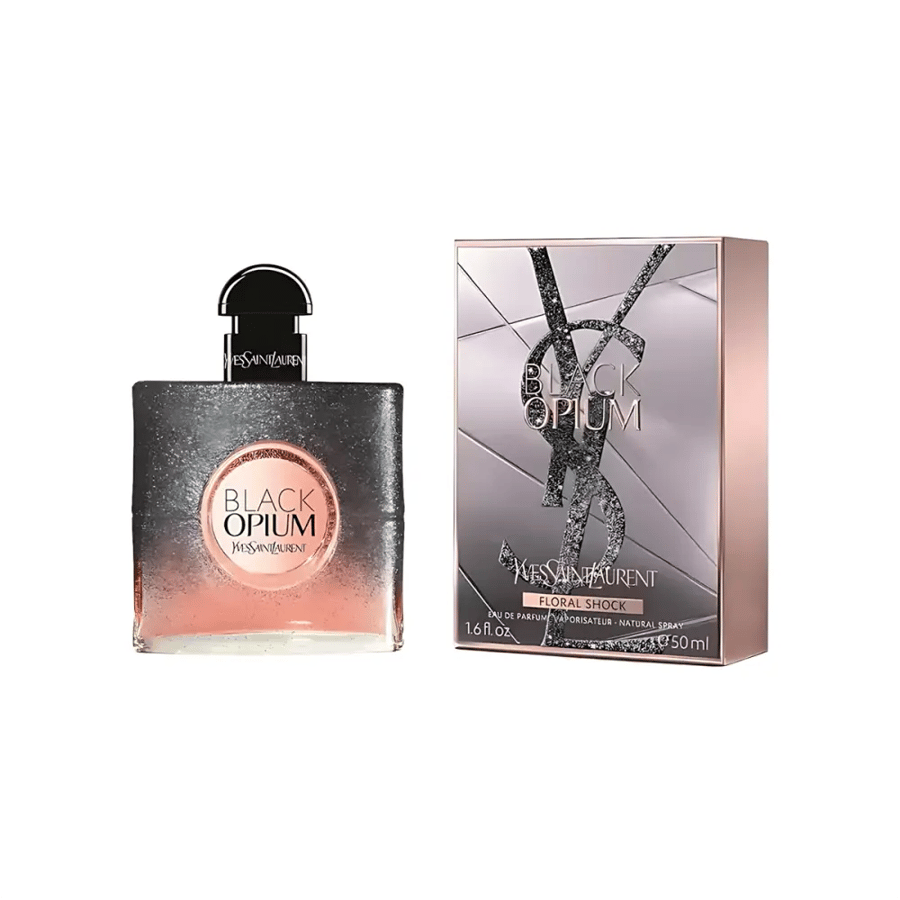 عطر بلاك أوبيوم فلورال شوك من ايف سان لوران أو دو برفيوم للنساء 50 مل