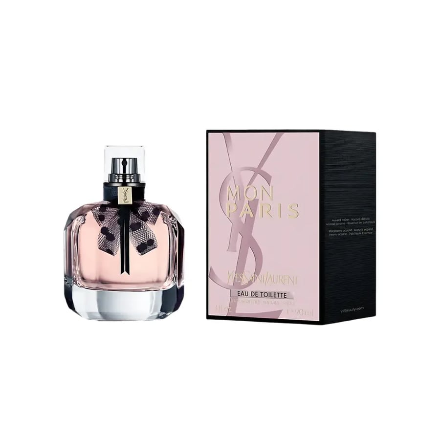 عطر مون باريس من ايف سان لوران أو دو تواليت للنساء 90 مل