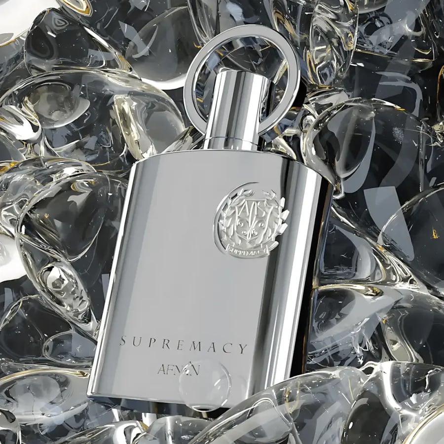 عطر سوبرماسي سيلفر من أفنان أو دو برفيوم للرجال 100 مل