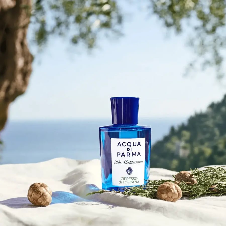 عطر بلو ميديترانيو سيبريسو دي توسكانا من أكوا دي بارما أو دو تواليت للجنسين 30 مل