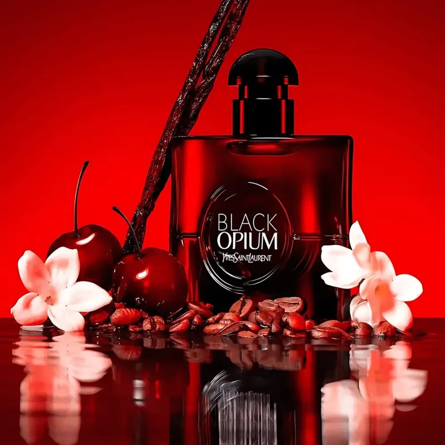 عطر بلاك اوبيوم اوفر ريد من ايف سان لوران أو دو برفيوم للنساء 90 مل