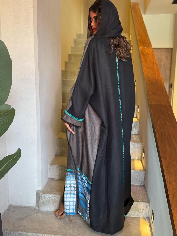 Linen with cotton (half bisht)