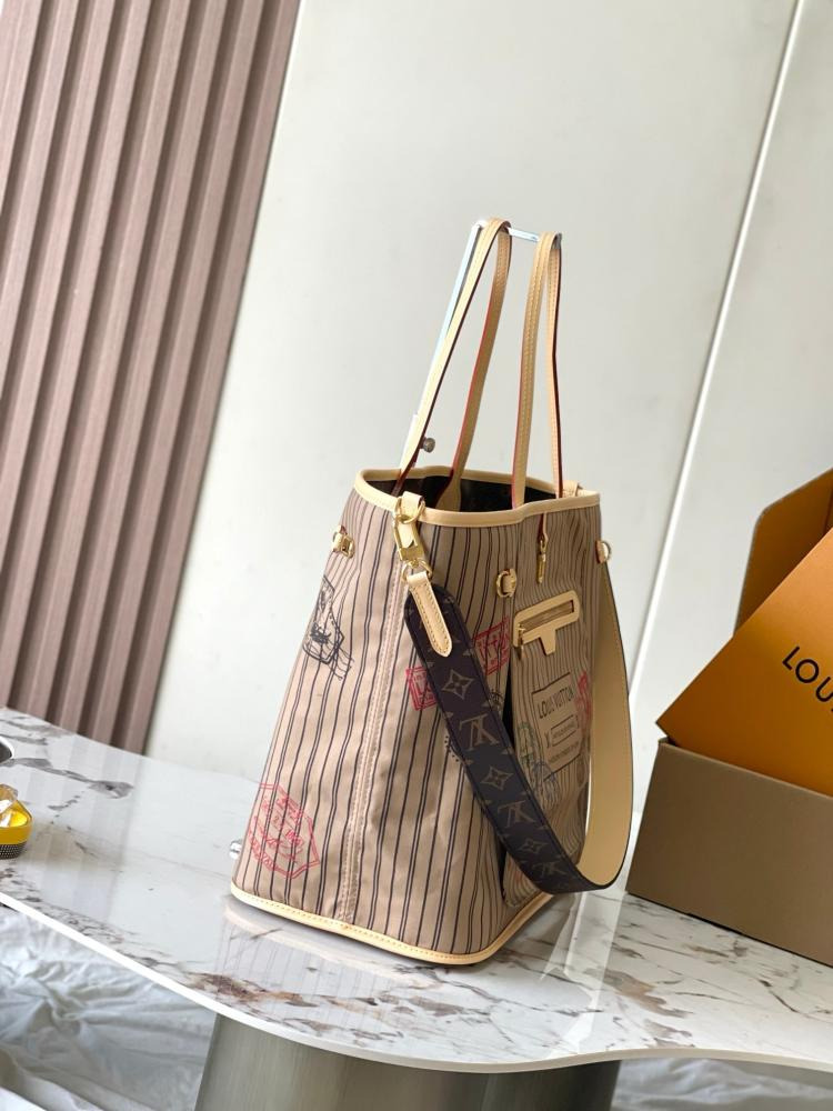 لوي فيتون Neverfull Bandouliere مقاس 39