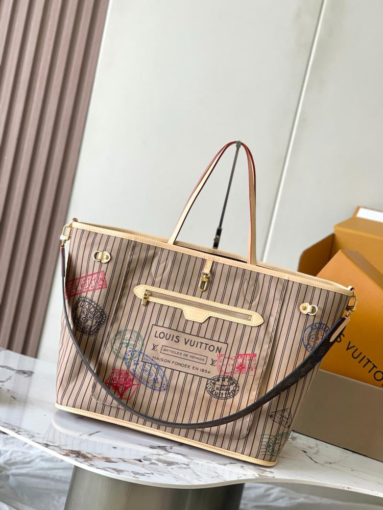 لوي فيتون Neverfull Bandouliere مقاس 39