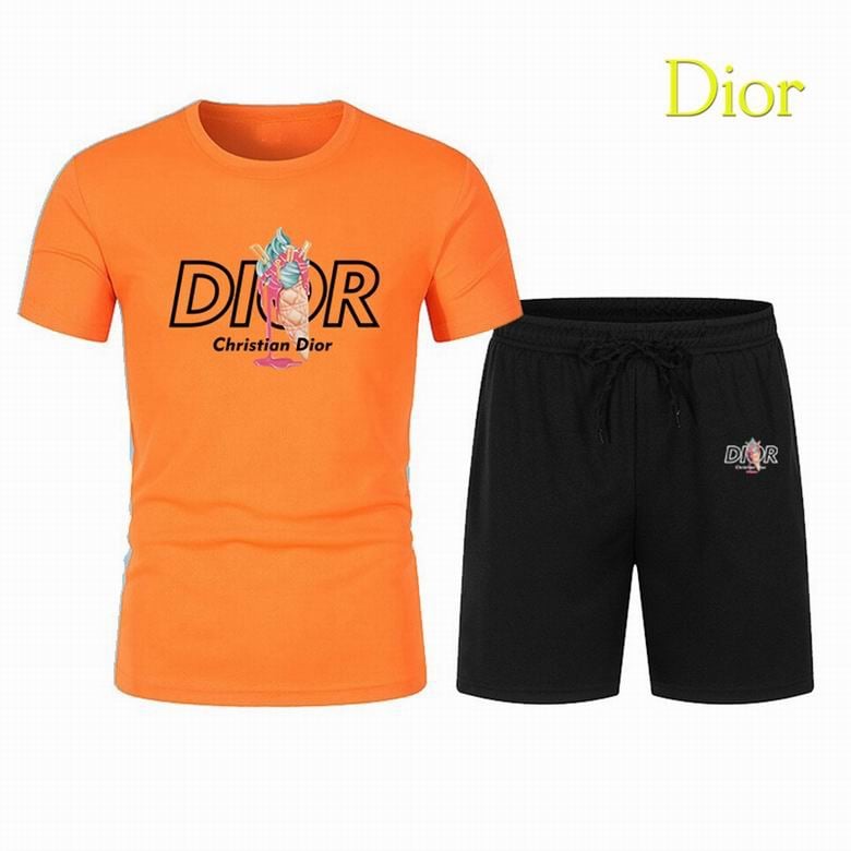 تي شيرت ديور (Dior) اسود بأكمام طويلة