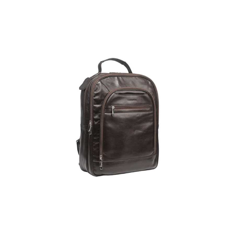 Tanneries Vintage Leather Laptop Backpack