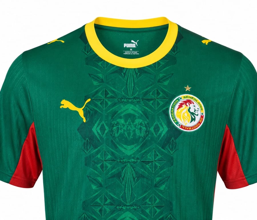 تيشيرت منتخب السنغال الأخضر