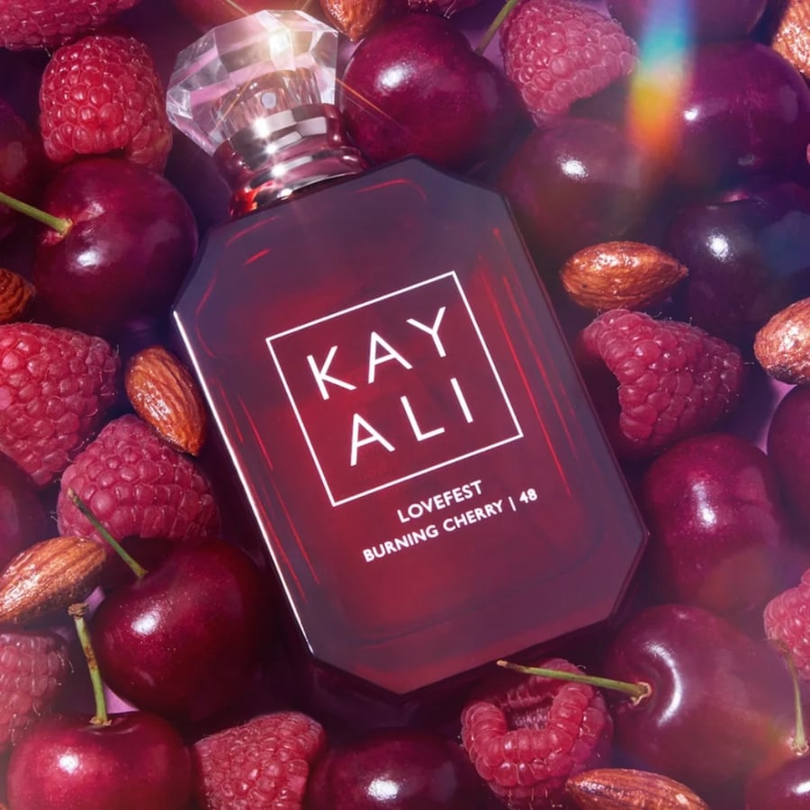 عطر كيالي لوف فيست بيرنينج شيري 48 أو دي بارفيوم 100مل