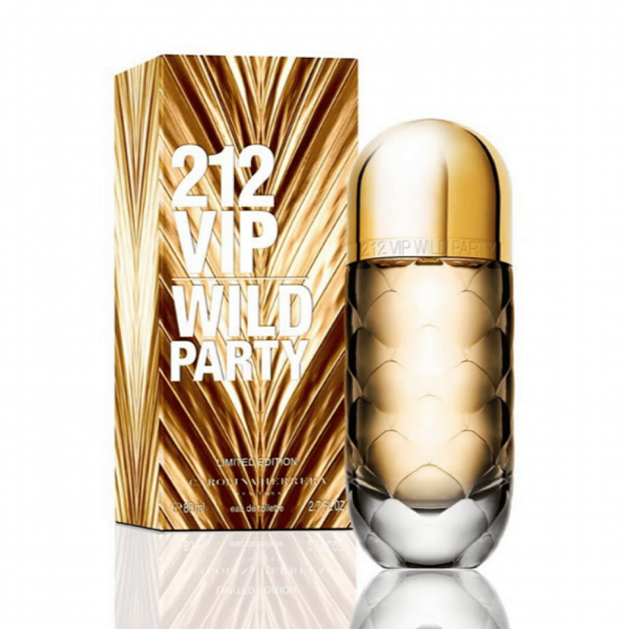 عطر كارولينا هيريرا 212 VIP وايلد بارتي او دو تواليت نسائي 80مل
