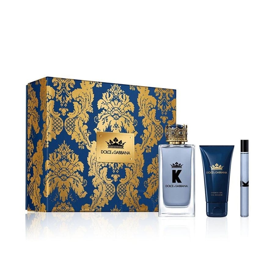 طقم دولتشي غابانا K او دو تواليت (عطر 100مل + شاورجل 50مل + عينة للشنطة 10مل)