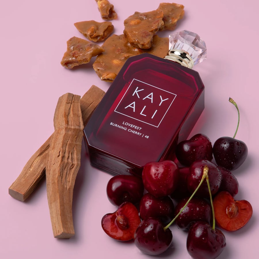 عطر كيالي لوف فيست بيرنينج شيري 48 أو دي بارفيوم 100مل
