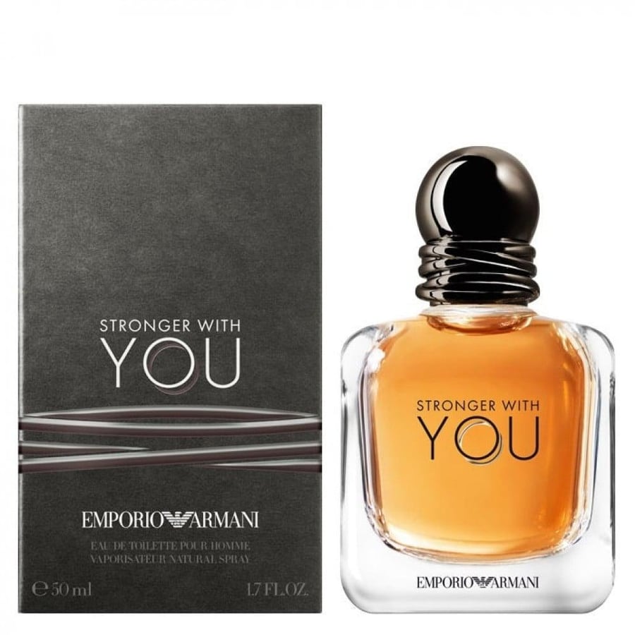 عطر سترونجر وذ يو ارماني او دو تواليت رجالي 50مل