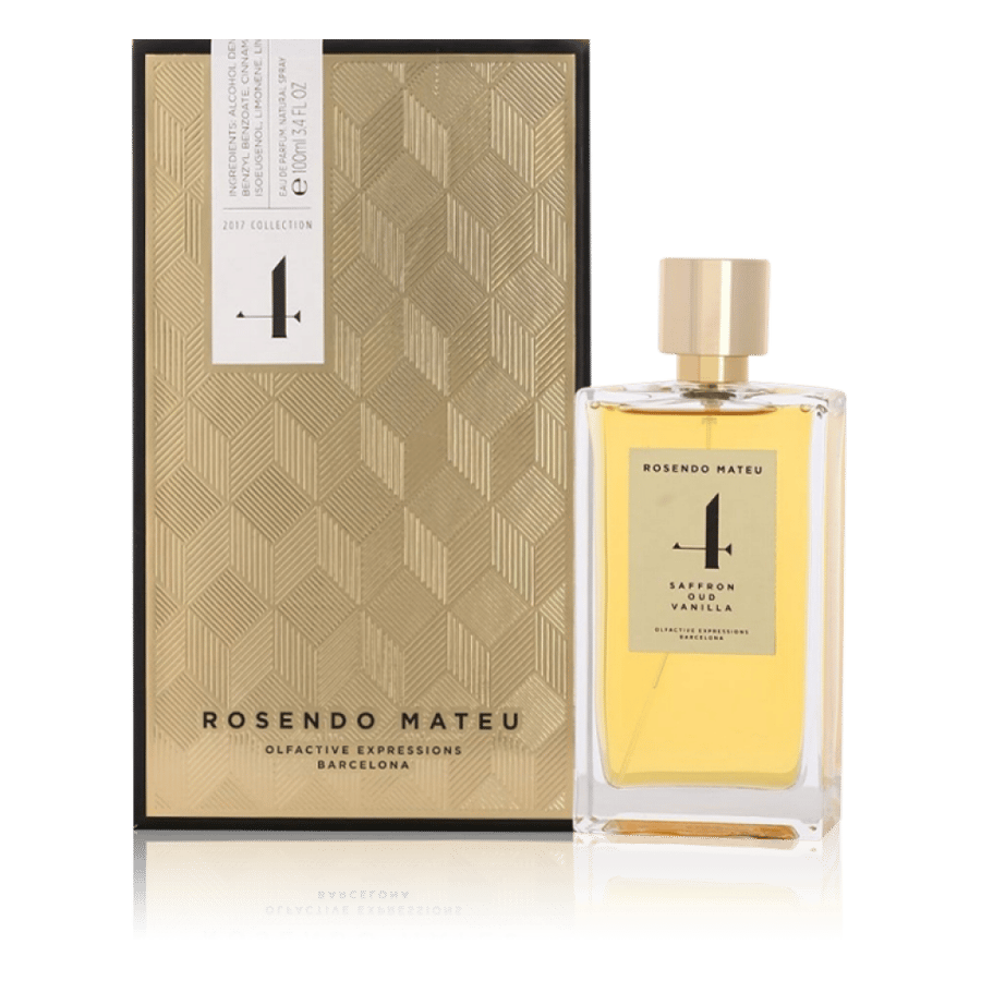 عطر روسيندو ماتيو نمبر 4 سافرون عود فانيلا او دو بارفيوم 100مل