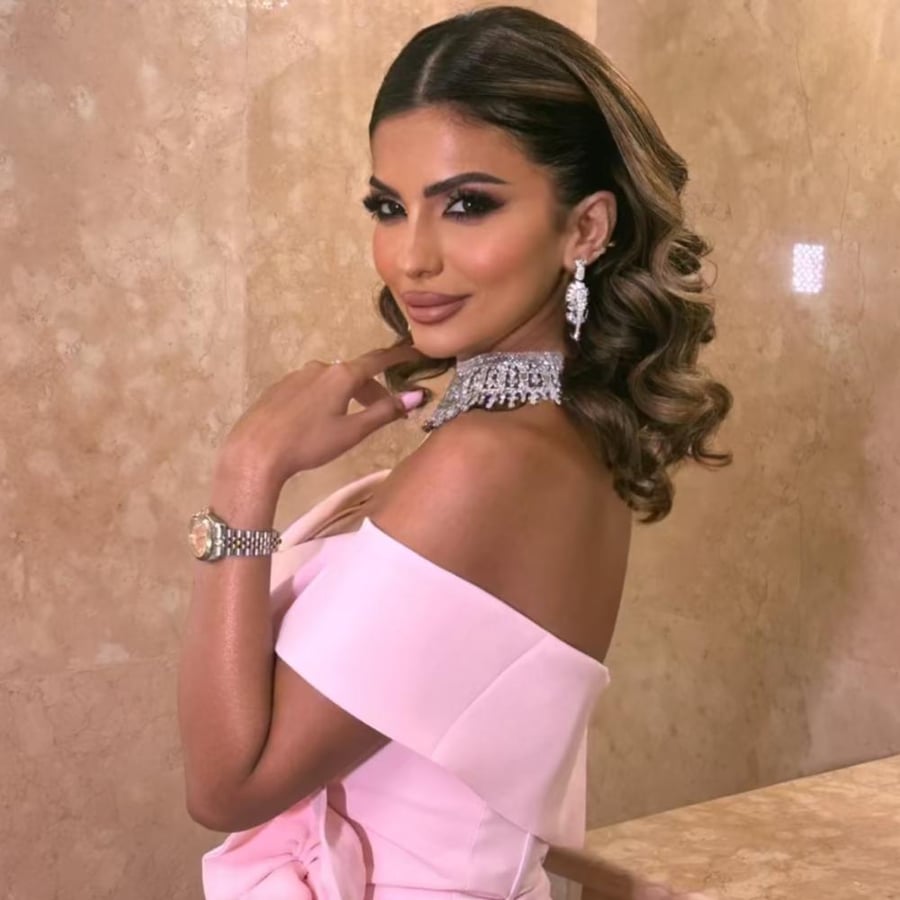 فستان بيبي بينك