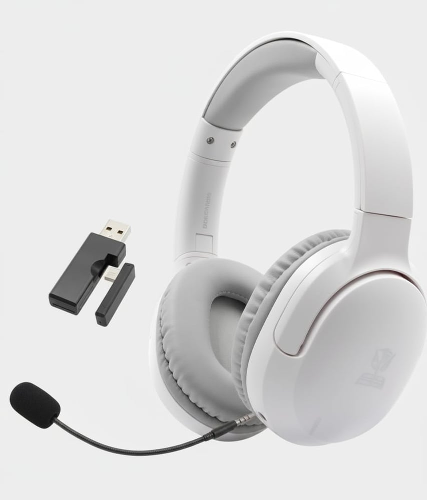 ASA Flight S Wireless 7.1 Surround Sound Gaming Headset – White
