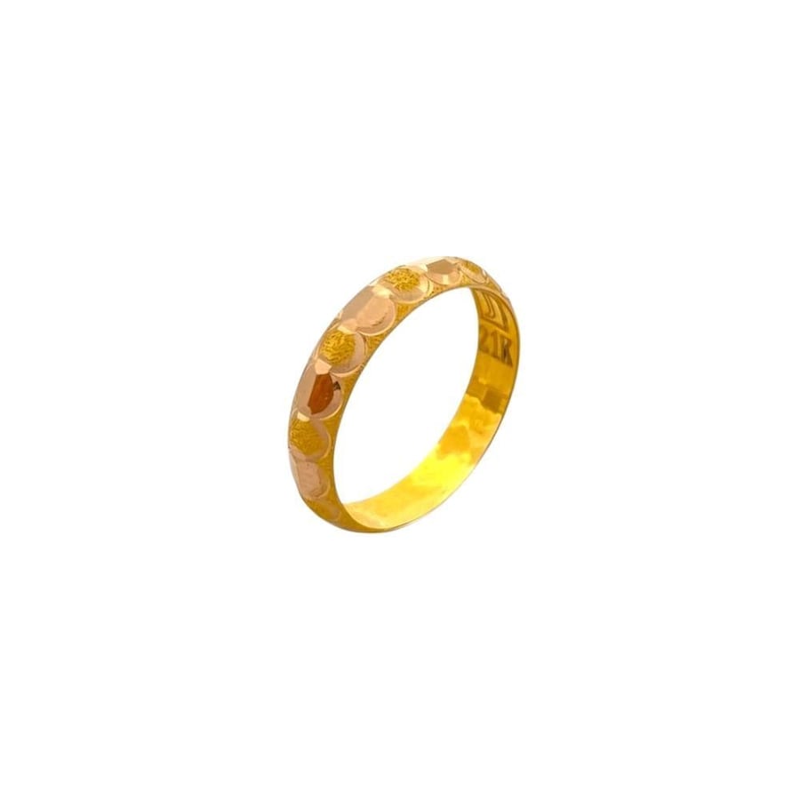 دبله ذهب عيار 21 -H22005511