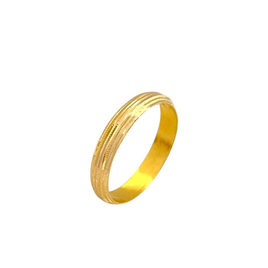 دبله ذهب عيار 21 -H654321