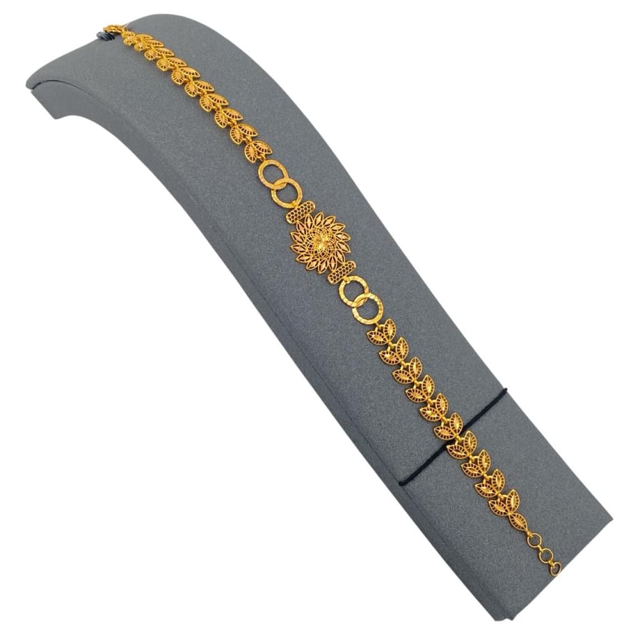 اسواره ذهب عيار 21 الوزن 5.90 جرام