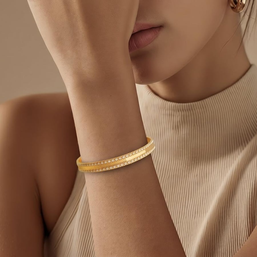 غويشة ذهب عيار 21