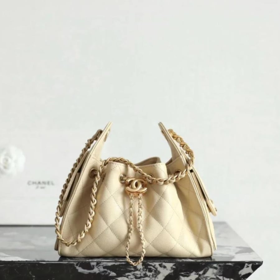 Chanel Drawstring Bucket