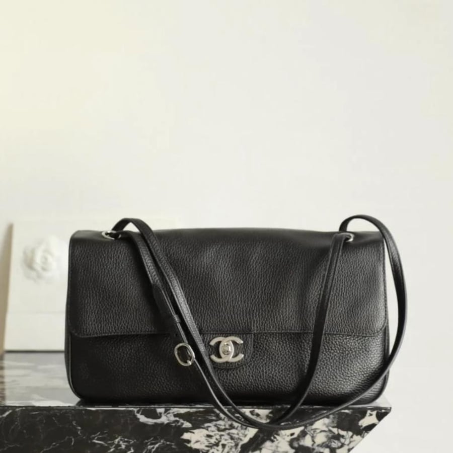 Chanel Large Flap Messenger Bag