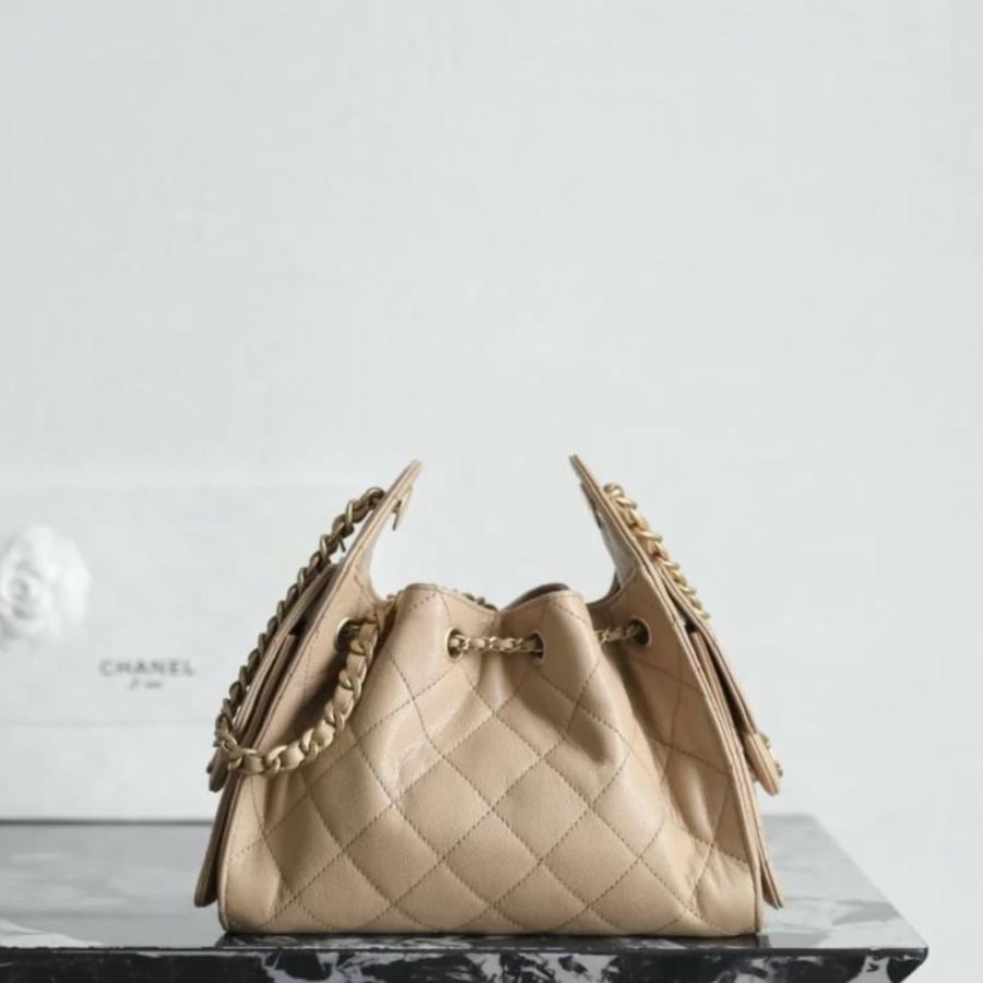 Chanel Drawstring Bucket
