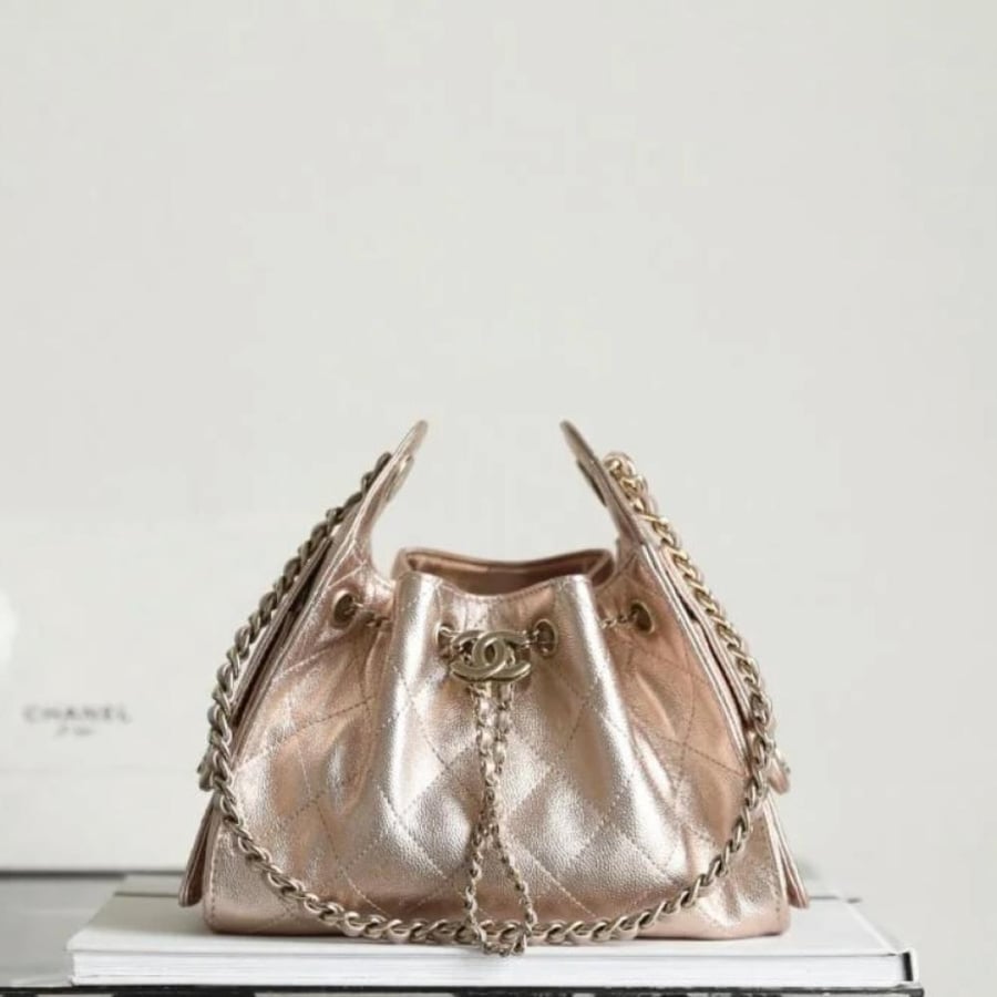 26P Mini Drawstring Hobo Bag