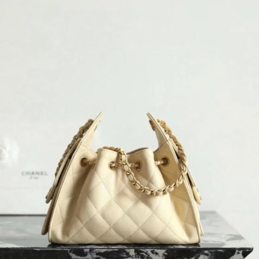 Chanel Drawstring Bucket