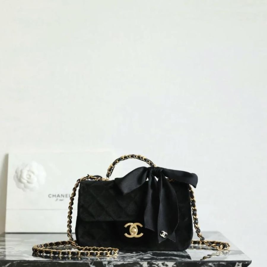 Chanel Ribbon Flap Bag
