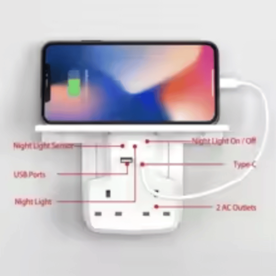 محول مقبس USB