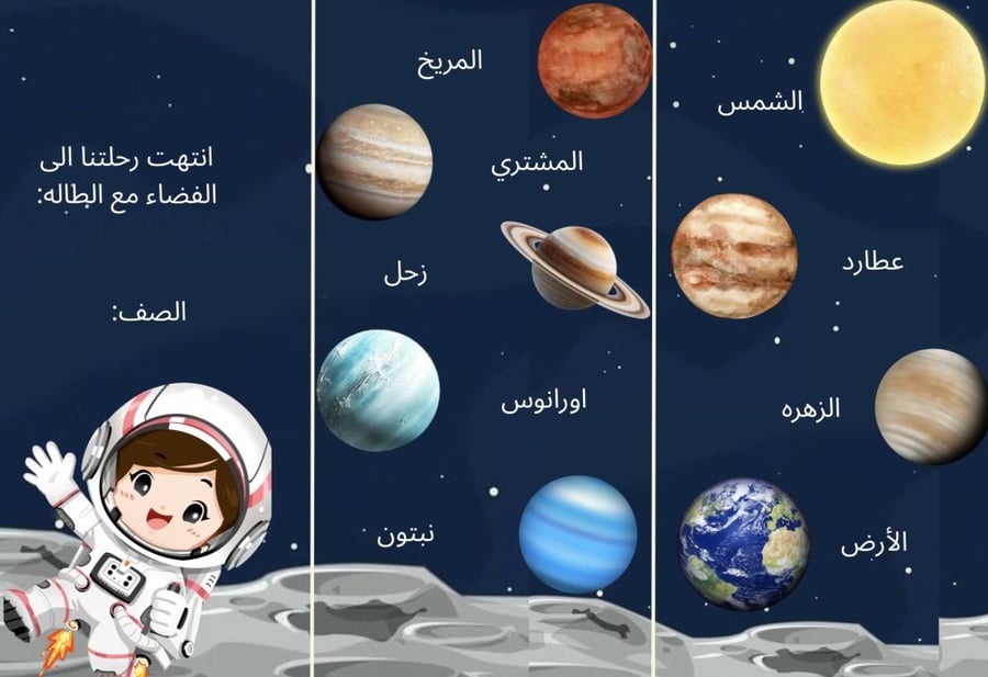 مطويه اسبوع الفضاء-بنات