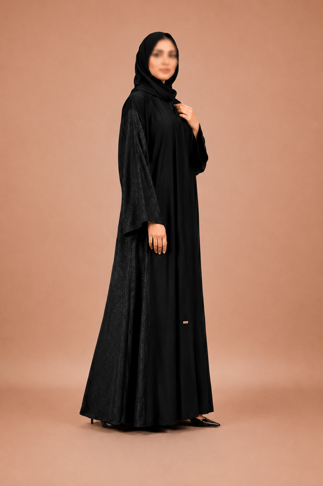 ROZARA 0002 عباية سوداء واسعة