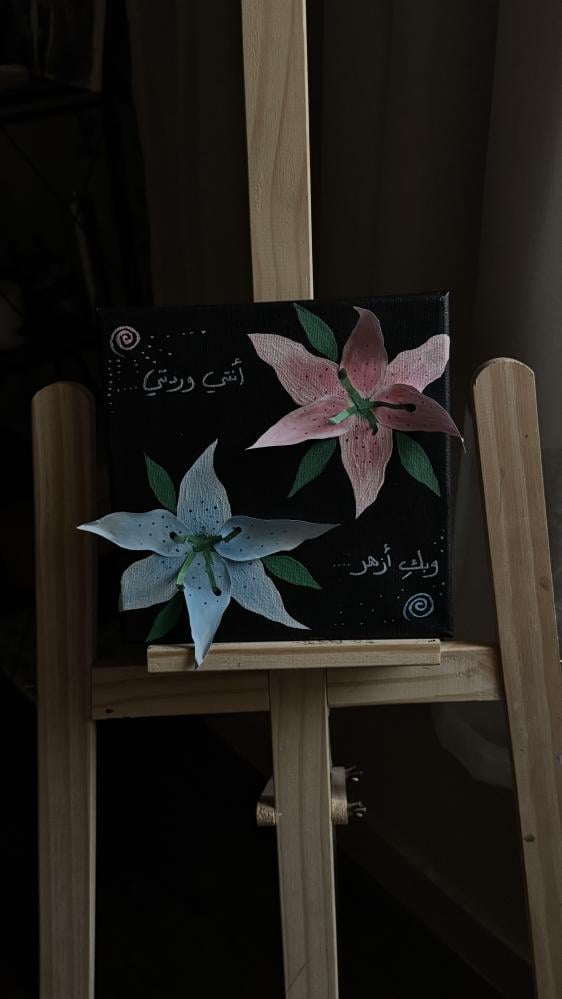 Rose painting