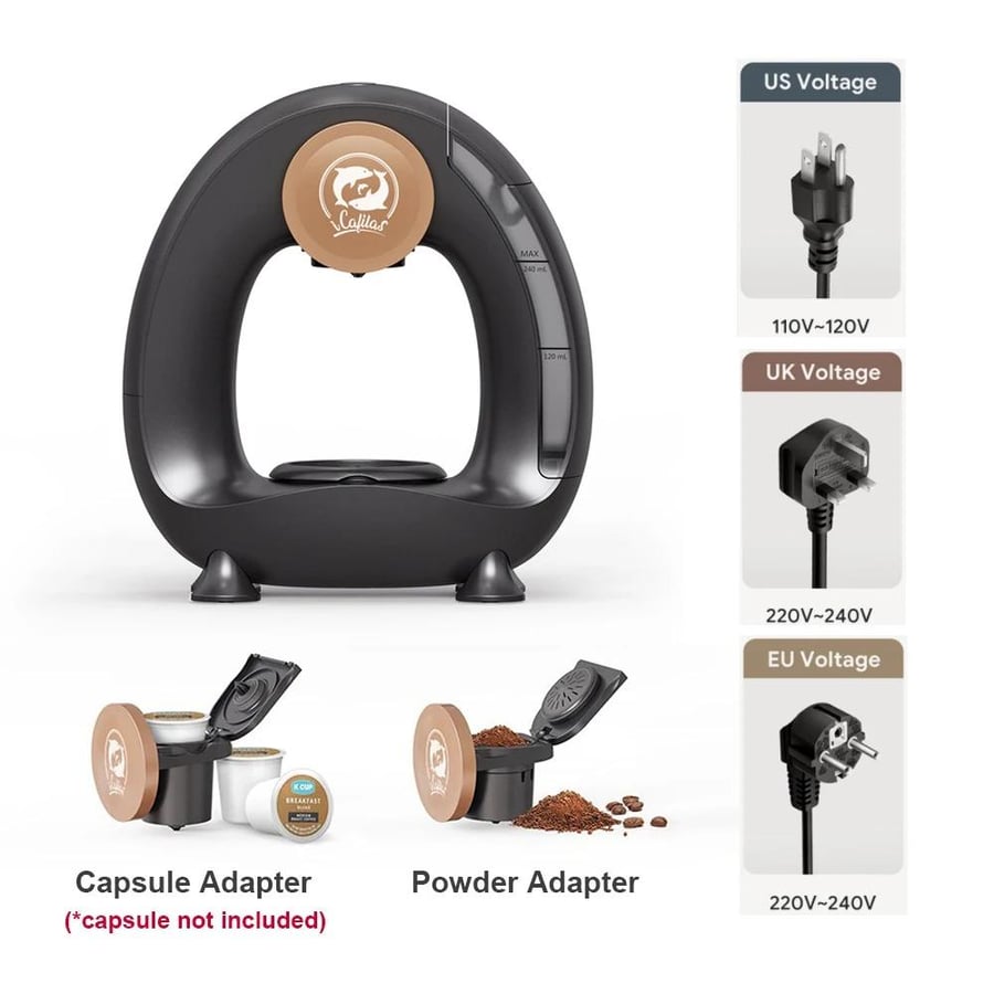 Mini coffee machine Q 2 in 1