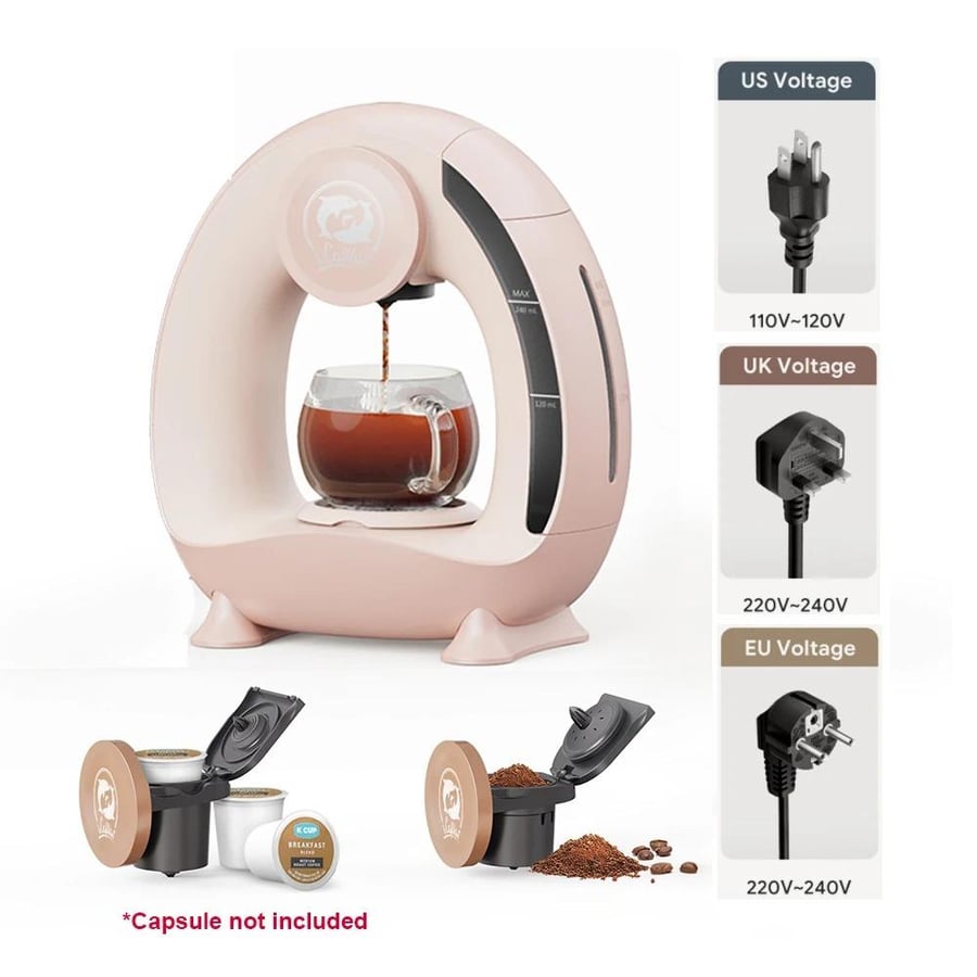 Mini coffee machine Q 2 in 1