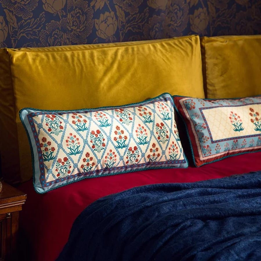 Luxury rectangular pillow cover