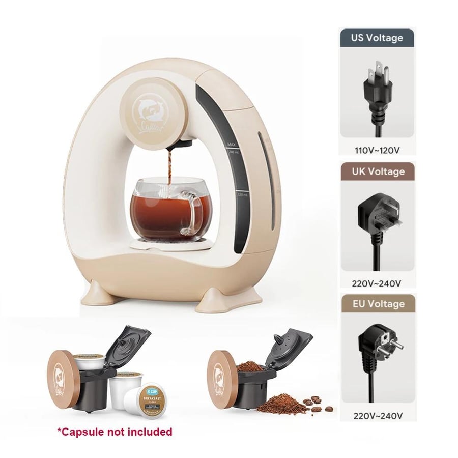 Mini coffee machine Q 2 in 1
