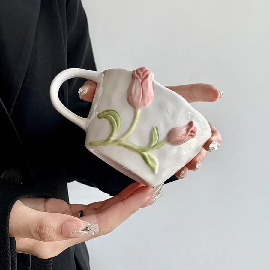 Ceramic coffee cup set