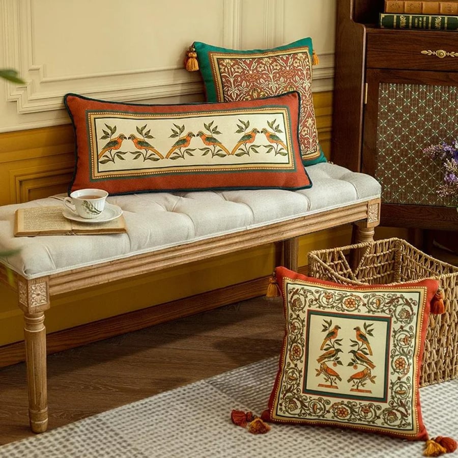 Luxury rectangular pillow cover