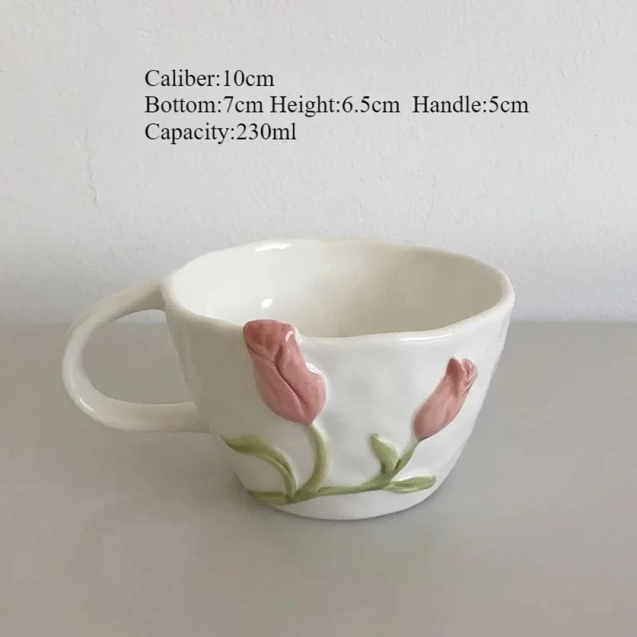 Ceramic coffee cup set