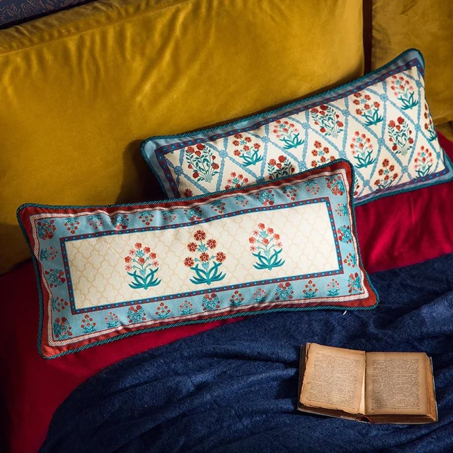 Luxury rectangular pillow cover