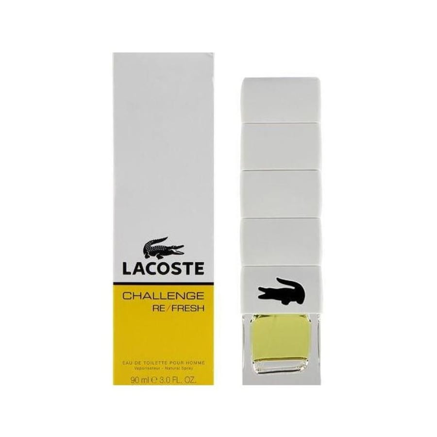 Lacoste Challenge Refresh perfume for men - 90 ml - Eau de Toilette